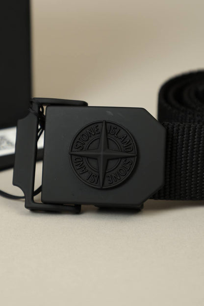 STONE ISLAND LOGO BELT