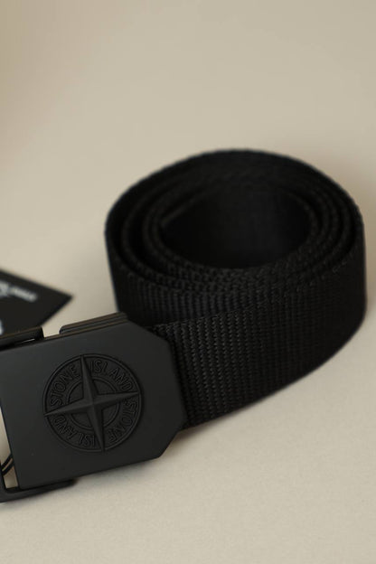 STONE ISLAND LOGO BELT