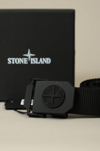 STONE ISLAND LOGO BELT