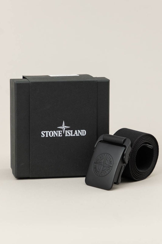 STONE ISLAND LOGO BELT