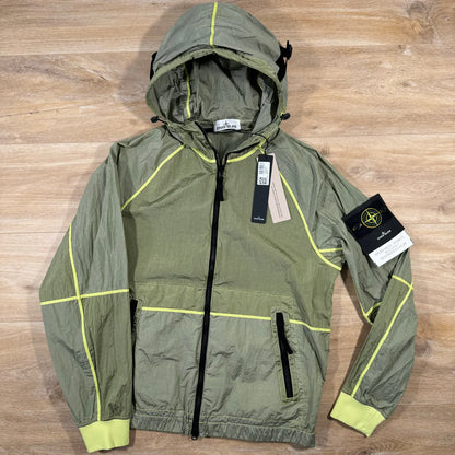 Stone Island Nylon Metal Watro-TC Jacket in Lemon