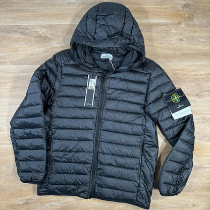 Stone Island Nylon Down-TC Jacket in Black