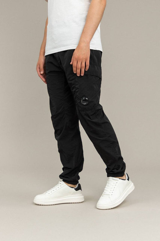 C. P. COMPANY NYLON PANTS black