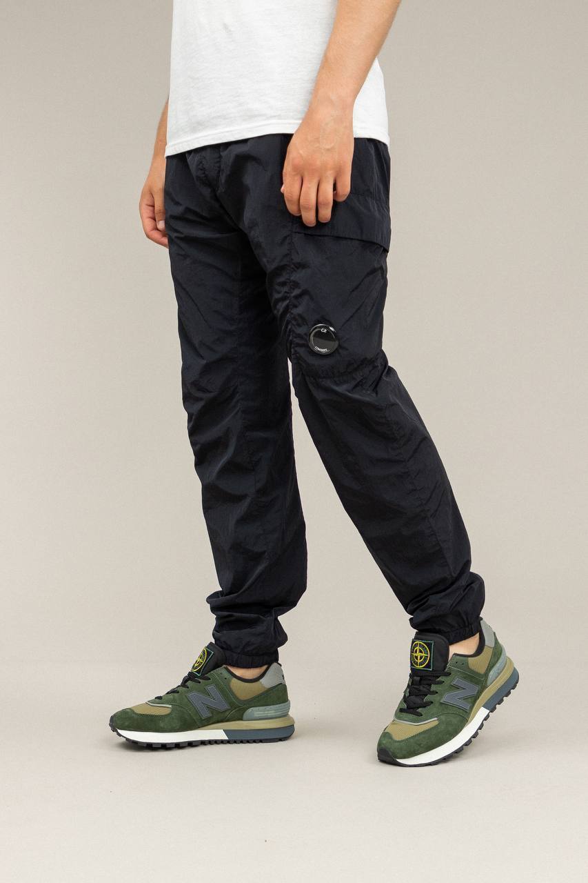 C. P. COMPANY NYLON PANTS dark blue