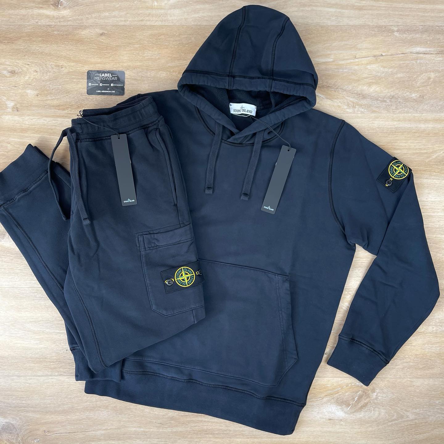 Light fleece Stone Island set