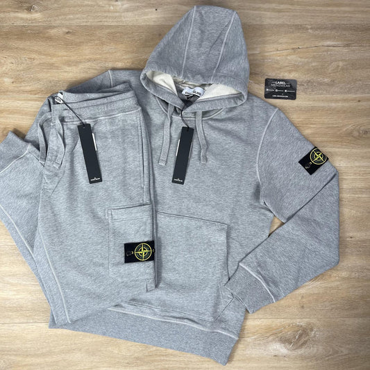 Light fleece Stone Island set