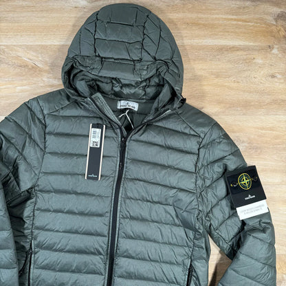 Stone Island Nylon Down-TC Jacket in Musk