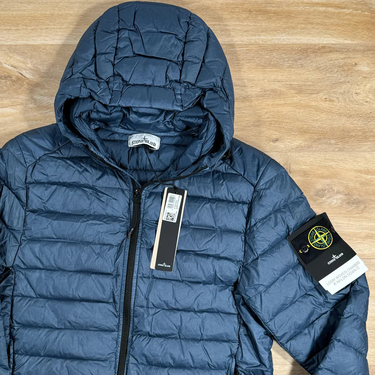 Stone Island Nylon Down-TC Jacket in Avio Blue