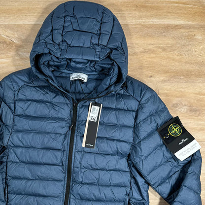 Stone Island Nylon Down-TC Jacket in Avio Blue