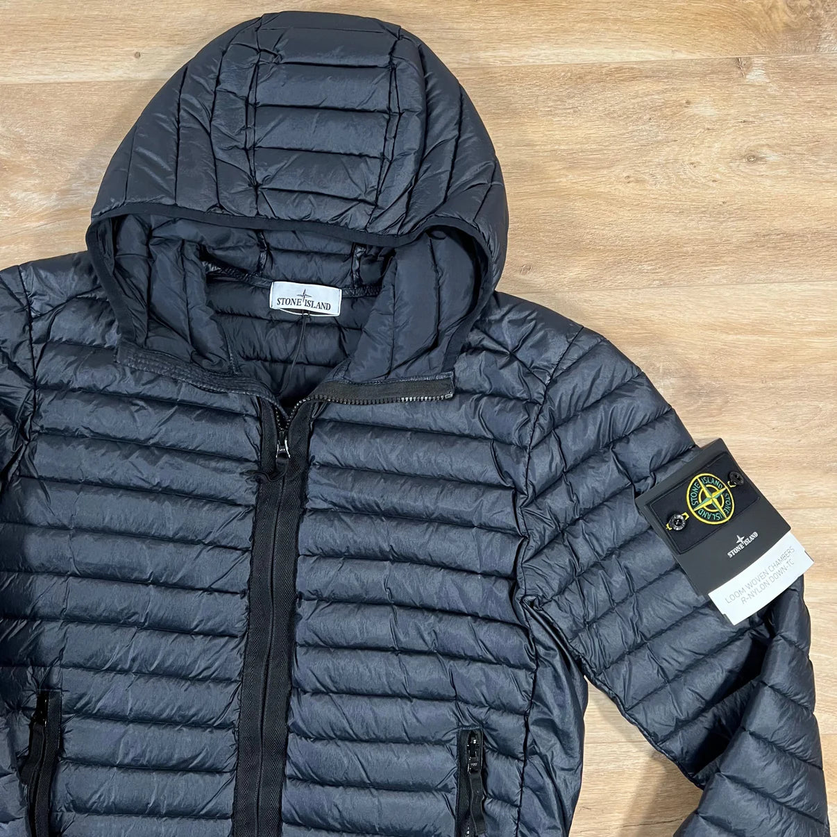 Stone Island Nylon Down-TC Jacket in Navy