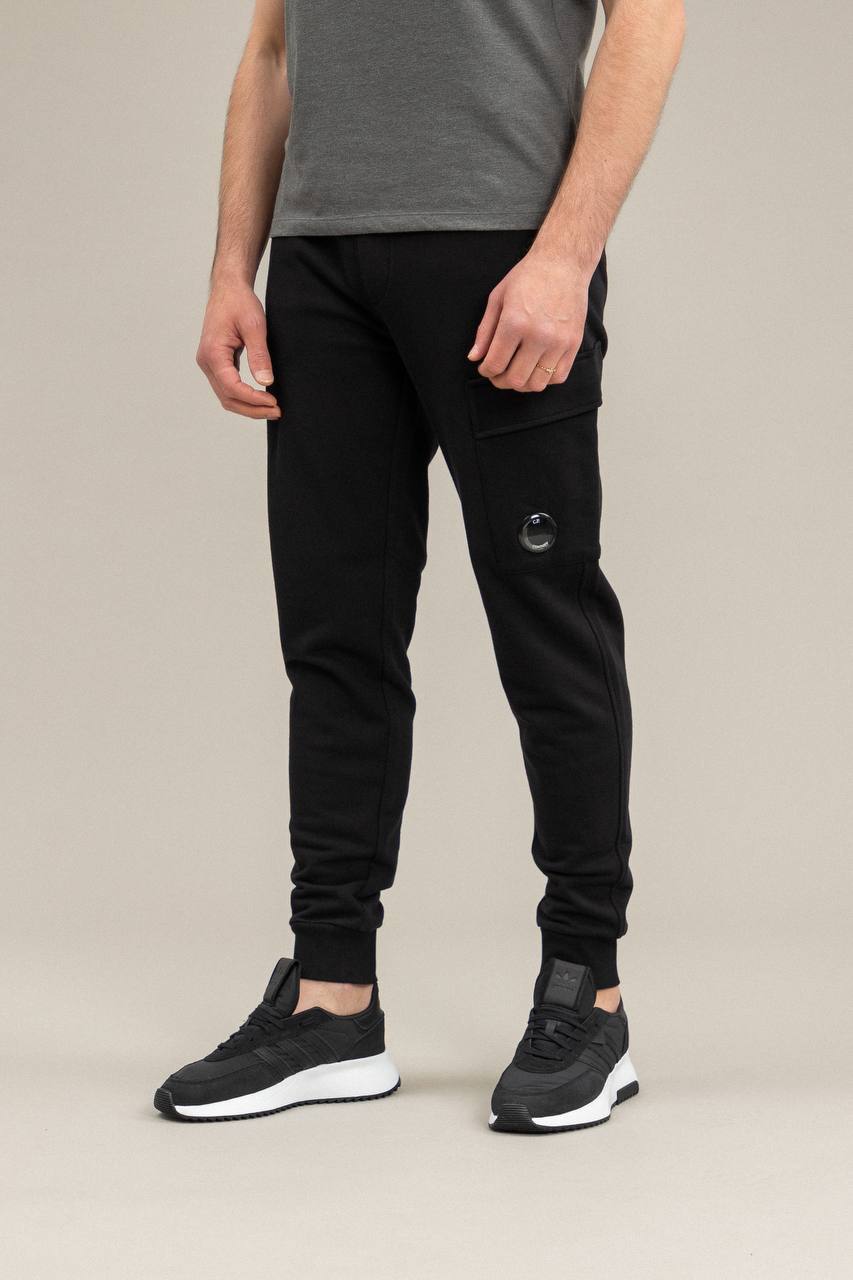 CP COMPANY DIAGONAL RAISED COTTON CARGO PANTS