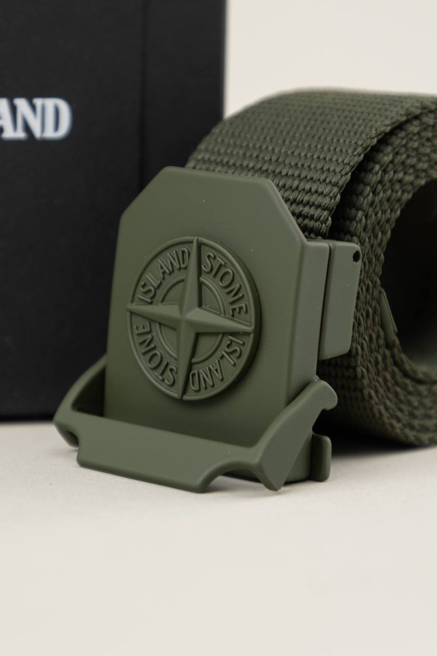 STONE ISLAND LOGO BELT