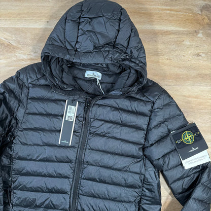 Stone Island Nylon Down-TC Jacket in Black