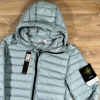 Stone Island Nylon Down-TC Jacket in Sky Blue