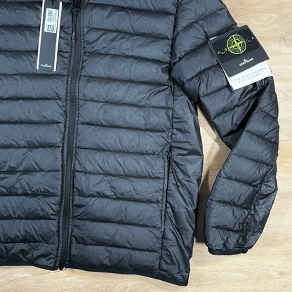 Stone Island Nylon Down-TC Jacket in Black