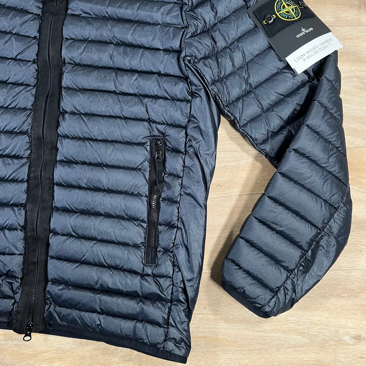 Stone Island Nylon Down-TC Jacket in Navy