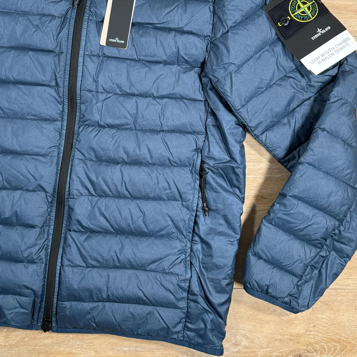 Stone Island Nylon Down-TC Jacket in Avio Blue