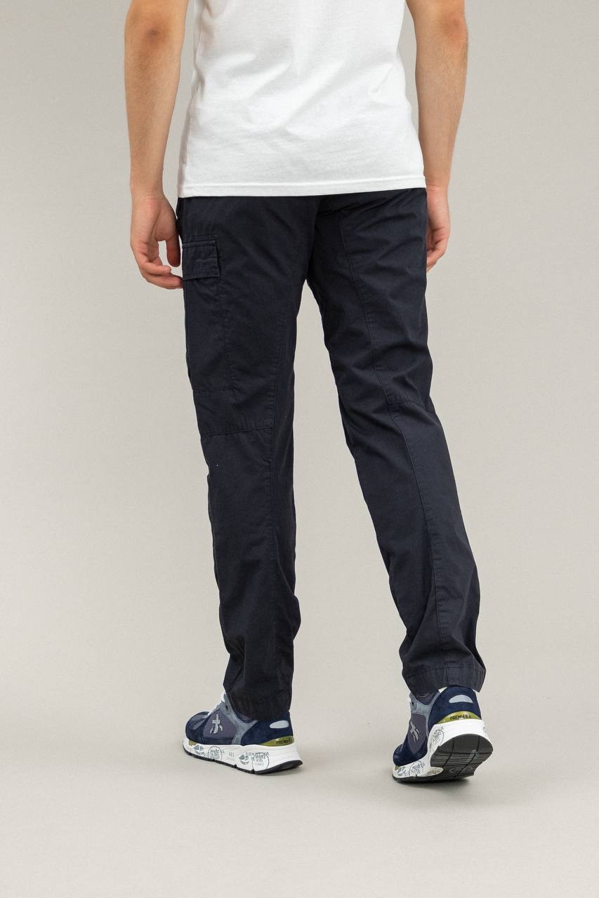 C. P. COMPANY COTTON CARGO PANTS (dark blue)