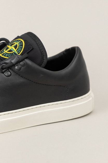 STONE ISLAND GARMENT DYED SNEAKER BLACK