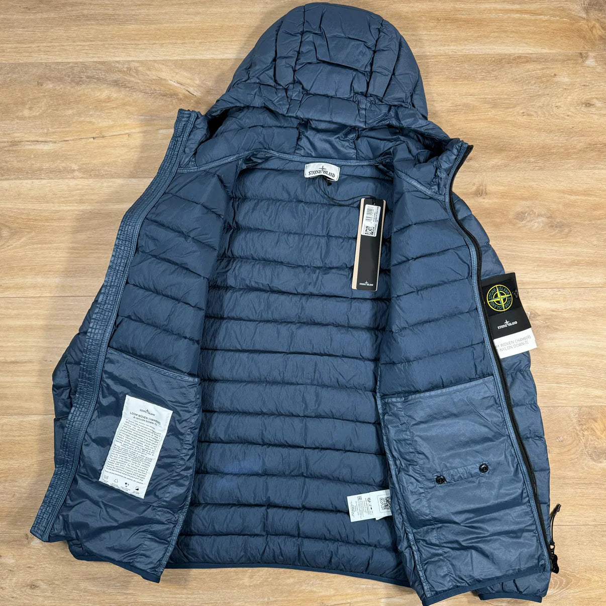 Stone Island Nylon Down-TC Jacket in Avio Blue