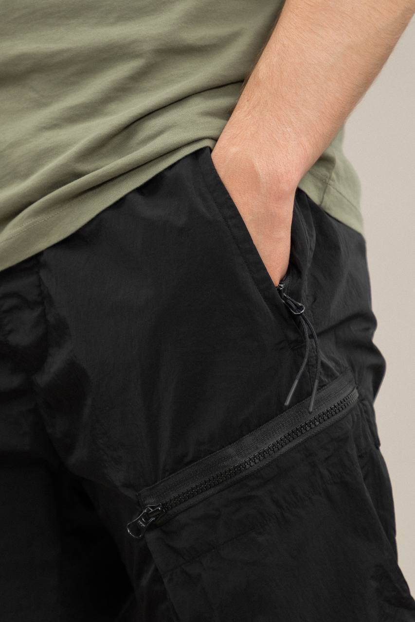 C. P. COMPANY CARGO PANTS black