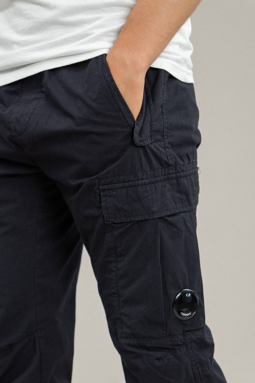 C. P. COMPANY COTTON CARGO PANTS (dark blue)