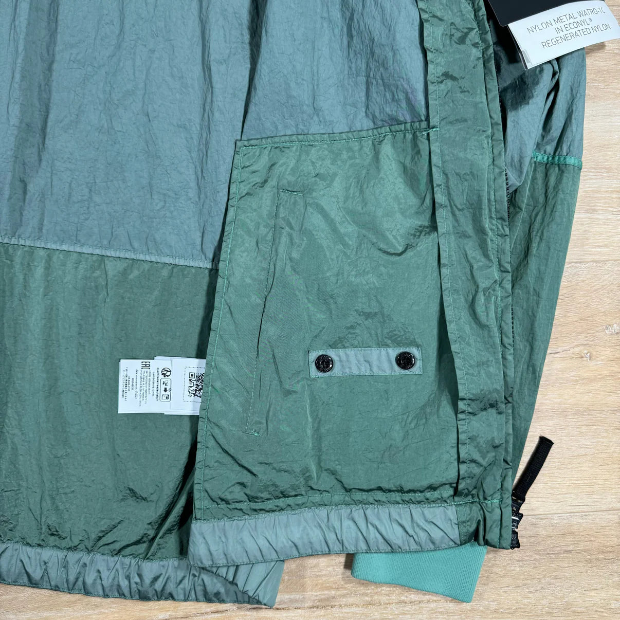 Stone Island Nylon Metal Watro-TC Jacket in Light Green