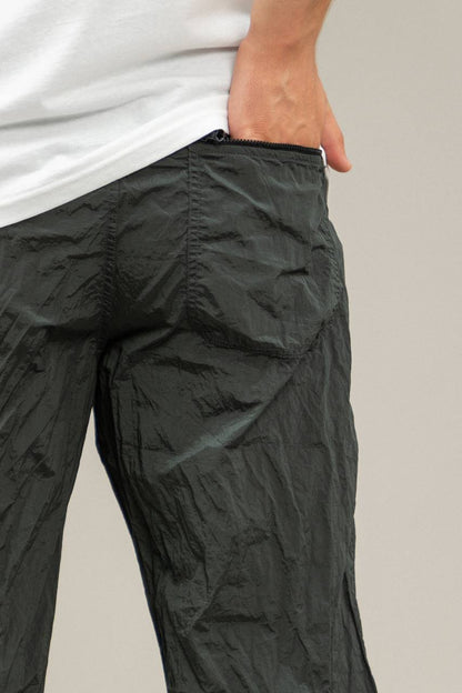 STONE ISLAND NYLON PANTS gray