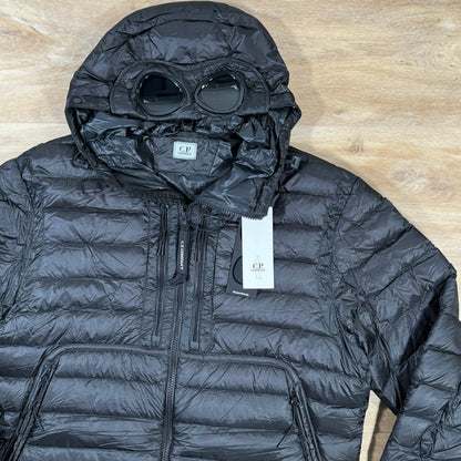 C.P. Company D.D. Shell Goggle Down Jacket in Black