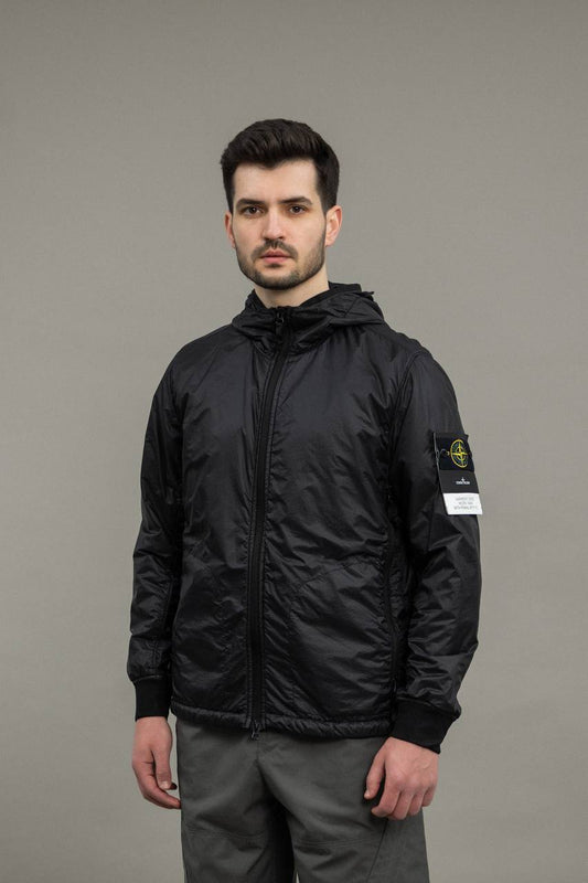 STONE ISLAND GARMEN DYED MICRO YARN WITH PRIMALOFT- TC JACKET